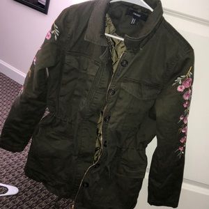 Olive green jacket